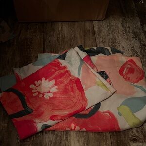 Two Flower Pillow Cases